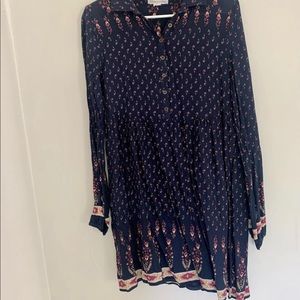 Floral tunic/mini dress